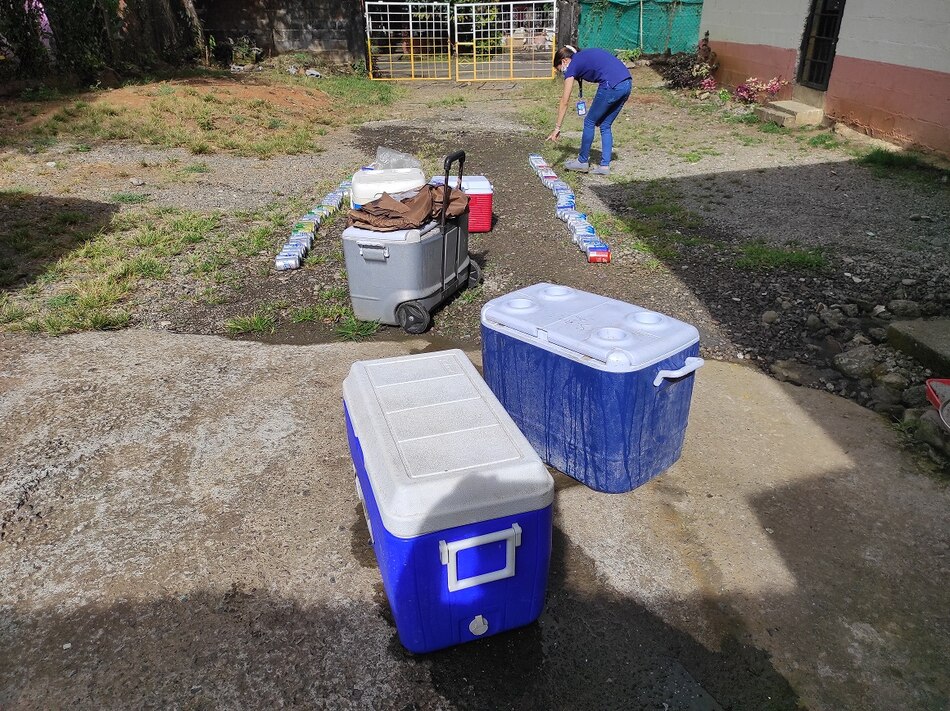 Decomisan bebidas alcohólicas en ríos y balnearios de Dolega