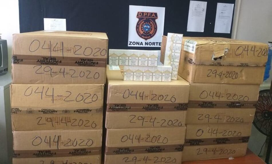 Crisis impulsa falsificación y contrabando de mascarillas, cigarrillos y licor