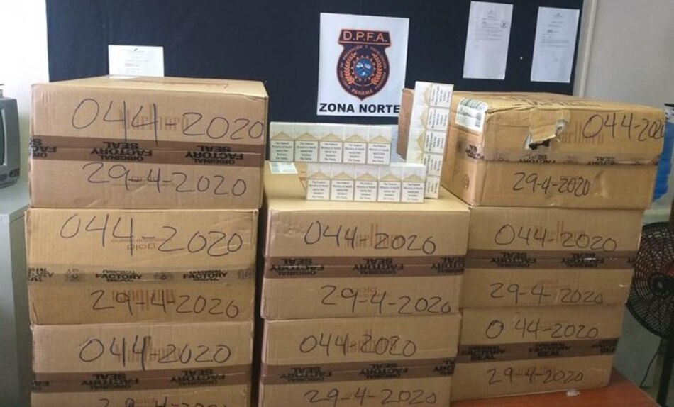 Crisis impulsa falsificación y contrabando de mascarillas, cigarrillos y licor