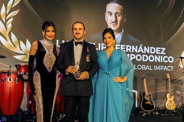 El marqués de Lises es reconocido por su excelencia e impacto global en gala en Mar-a-Lago