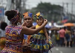Desfile de la etnia negra en Río Abajo: cultura y tradición en las calles
