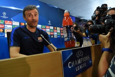 Luis Enrique: 'Nuestro objetivo es hacer cinco goles'