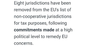 La Unión Europea saca a Panamá de la lista negra de paraísos fiscales