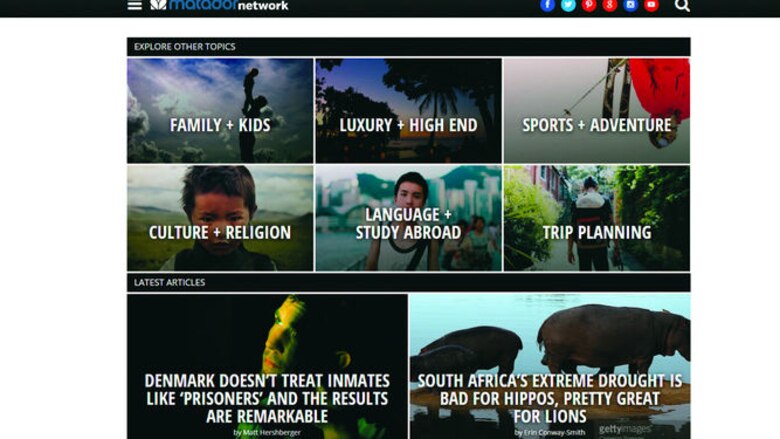 Una pareja de trotamundos