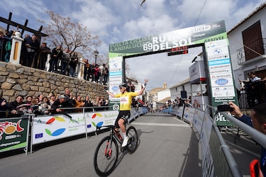 El esloveno Tadej Pogacar, campeón a lo grande en Andalucía