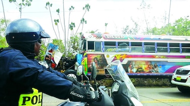Se incendia ‘diablo verde’ en Chepo, en la vía Panamericana