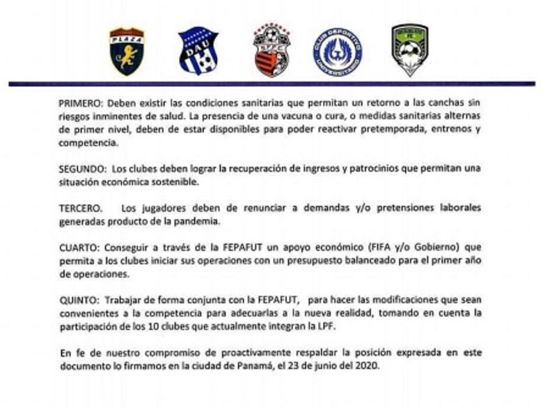 Imposiciones y divisiones: los equipos de la LPF y sus caminos separados para el retorno del fútbol nacional