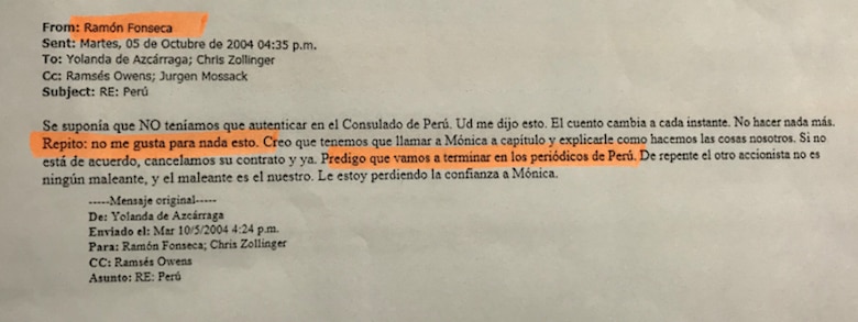 López Aliaga y los Panama Papers