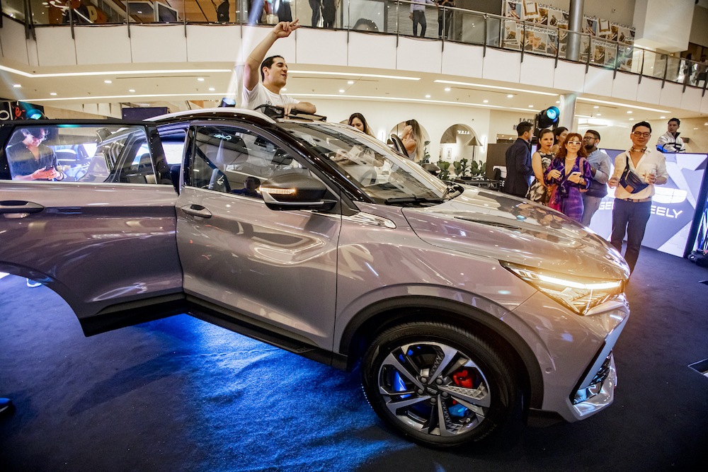 El nuevo Geely Coolray viene aún más cool