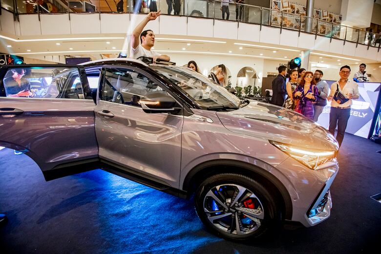 El nuevo Geely Coolray viene aún más cool