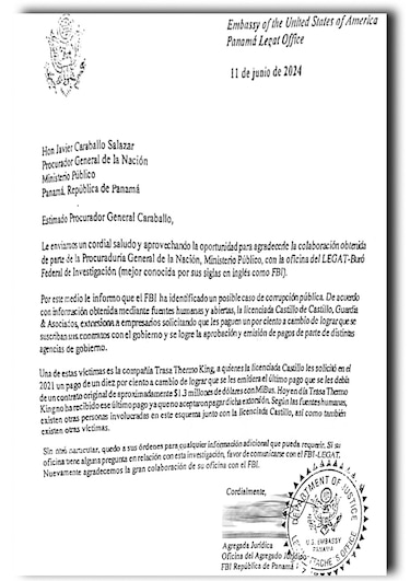 El FBI informó al procurador de posible caso de ‘corrupción pública’ y extorsión que involucra a Odila Castillo