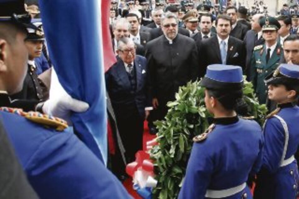 Celebran aniversario de la paz del Chaco