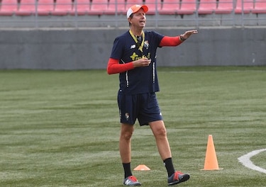 Selección mayor vuelve a los entrenamientos este martes