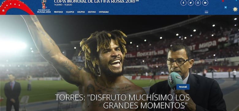Román Torres habla del reto de Panamá en Rusia y piensa en grande