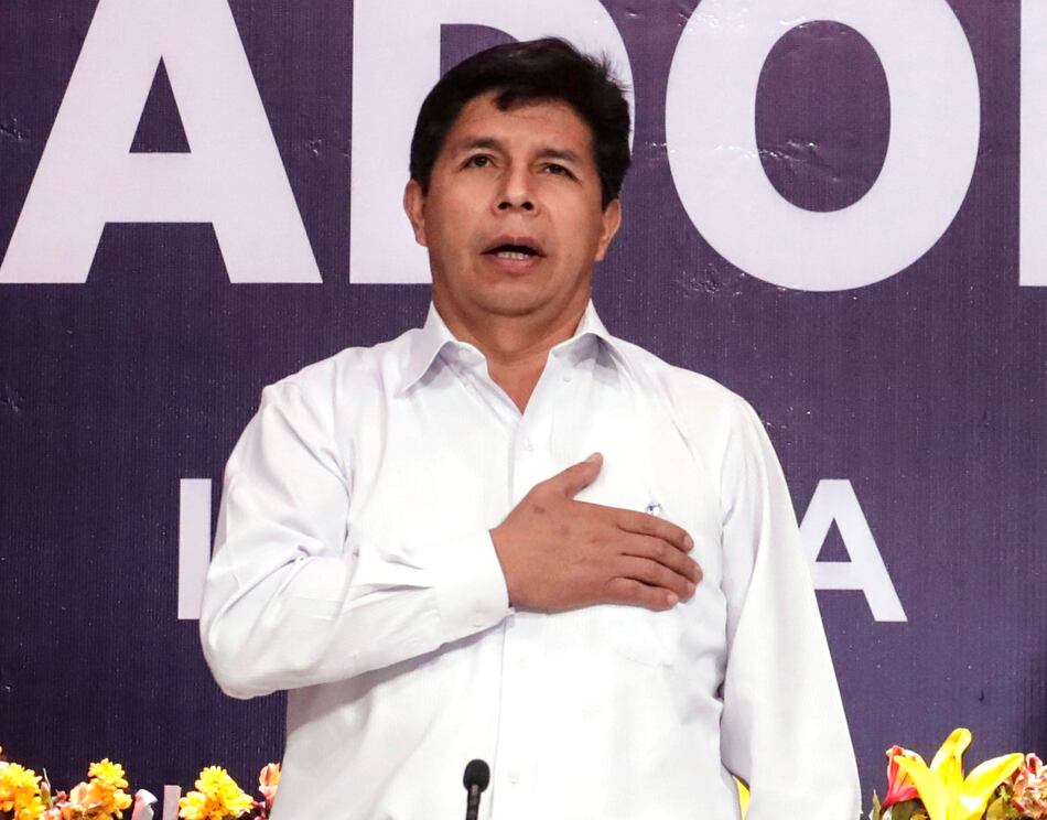 Fiscal general de Perú abre quinta investigación preliminar contra Castillo