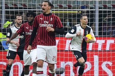 La Juve logra agónico empate ante el Milan gracias a polémico penal de Cristiano Ronaldo en la Copa de Italia