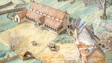 'Encontré una espada con una mano empuñándola'