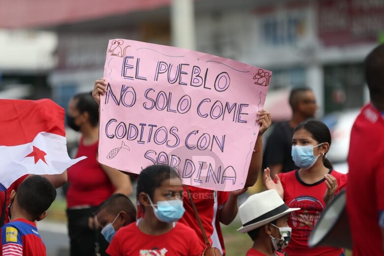 Suntracs protesta en varios puntos del país; dirigencia obrera reporta un 96% de paralización de la industria