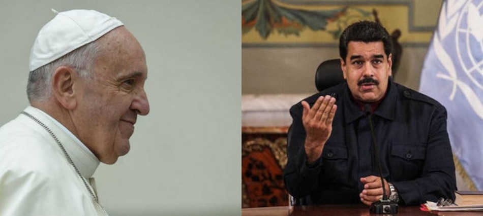 Papa Francisco le escribe carta a Nicolás Maduro sobre la crisis en Venezuela