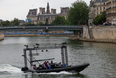 Así se encuentran las calles de París a solo horas de la inauguración de los Juegos Olímpicos