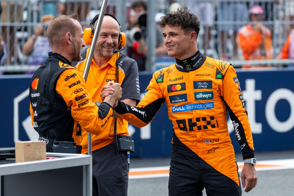 Norris ganó el caótico ‘sprint’ de Miami, que no acabaron ni Sainz, ni Alonso