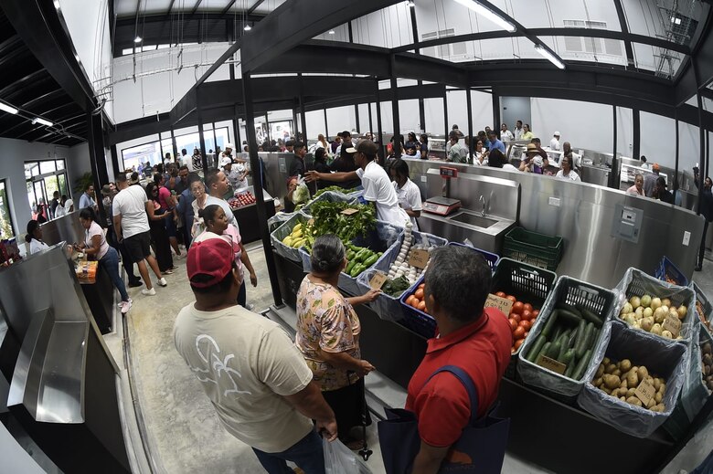 Inauguran el mercado periférico de Pueblo Nuevo, impulso municipal previo a las elecciones