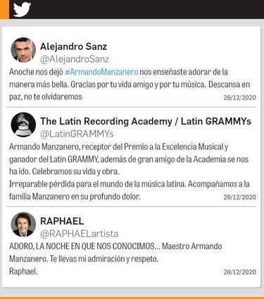 Adiós al maestro del bolero