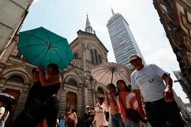La tercera ola de calor cumple una semana en México con 45 grados en 19 de los 32 estados