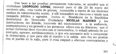 Rosa Amelia Asuaje: 'No dije que Leopoldo López llamó a la violencia'