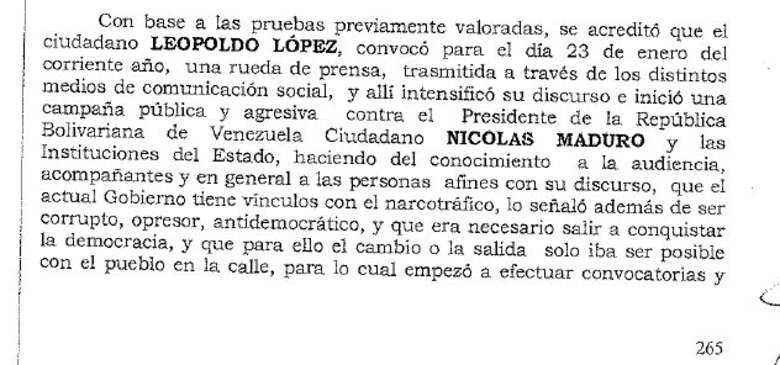 Rosa Amelia Asuaje: 'No dije que Leopoldo López llamó a la violencia'