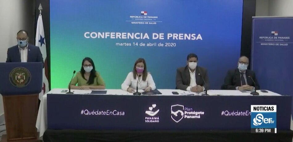 Panamá reporta un muerto por coronavirus en las últimas 24 horas y 1,881 recuperados