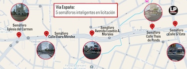 Autoridad de Tránsito licita sistema de semáforos con inteligencia artificial para 16 intersecciones