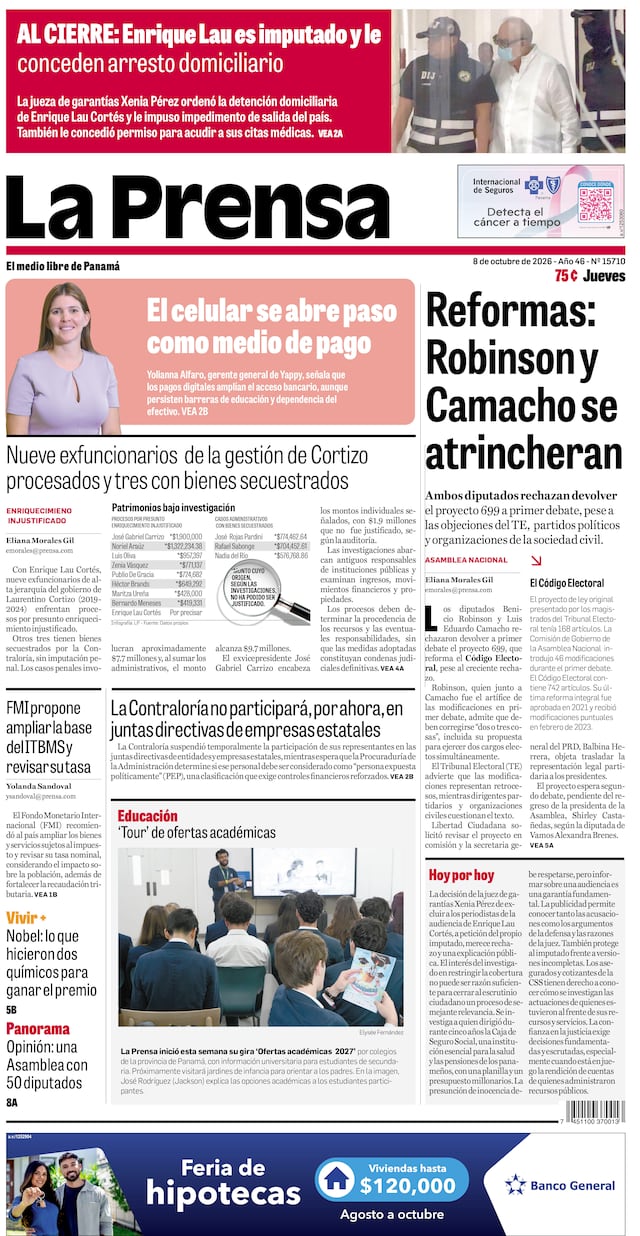 Portadas La Prensa