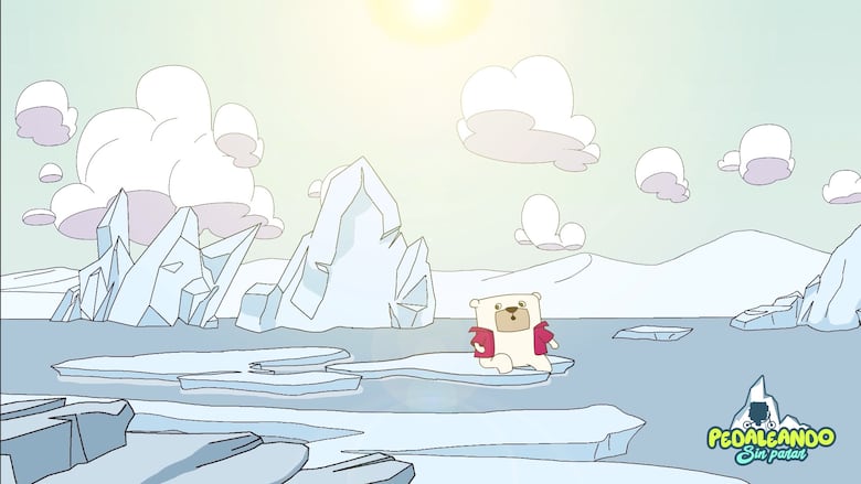 Una rana dorada y un oso polar en pro del ambiente