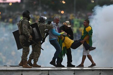 Desmontan campamento desde el que se lanzó ataque a instituciones en Brasilia