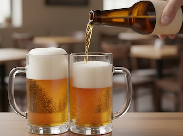 Aficionados del Inglaterra-Croacia bebieron 45,349 cervezas en un bar cercano al estadio 