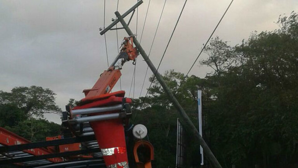 Restablecen suministro de energía eléctrica en Chame y Capira