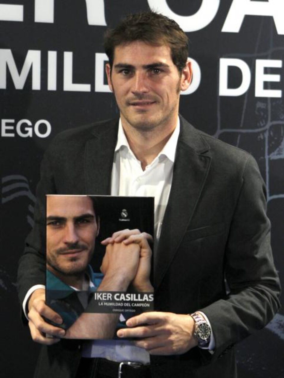 Iker Casillas presenta su libro 'La humildad del campeón'