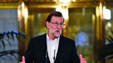 Protestas en España contra las políticas laborales de Rajoy