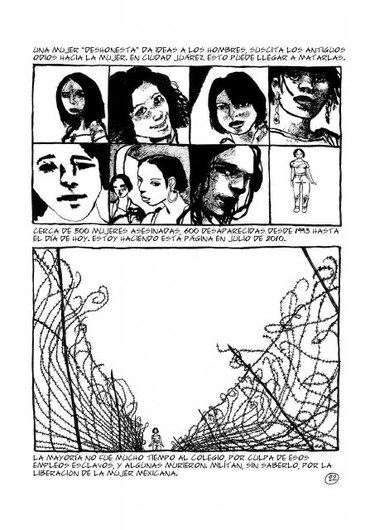 Un cómic retrata la otra cara de Ciudad Juárez