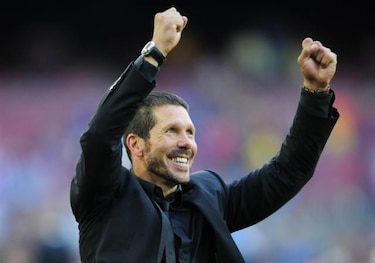 Simeone, entre el agradecimiento y el compromiso de sus jugadores