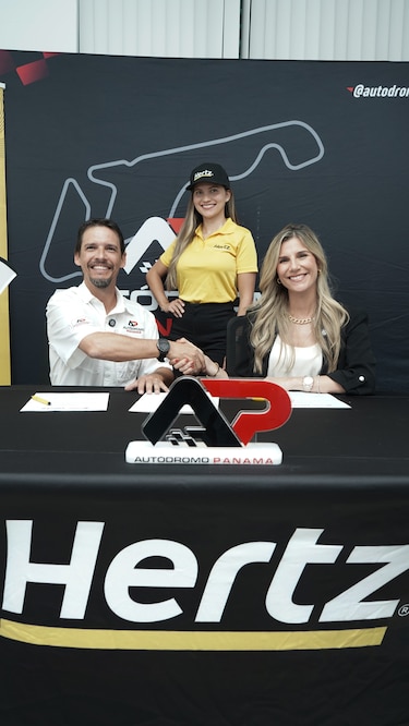Hertz firma acuerdo de patrocinio con el Autódromo de Panamá
