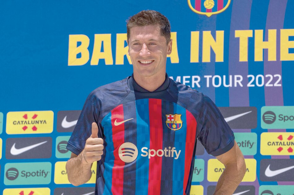 Roban el reloj al futbolista Robert Lewandowski a su llegada al entrenamiento en Barcelona