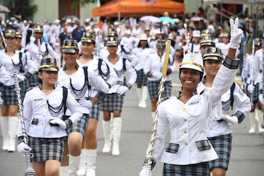 Estas son las delegaciones y bandas independientes que desfilarán este 3 de noviembre en la ruta 1 y 2