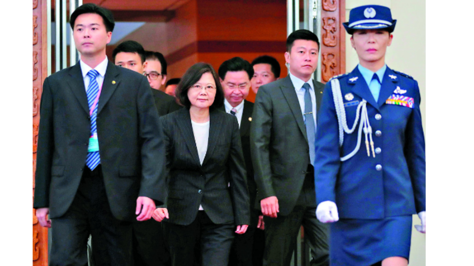 Tsai empieza gira por Centroamérica