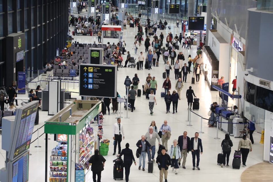 Tocumen movilizó a 7.7 millones de pasajeros en cinco meses 