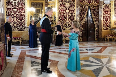 Nueva embajadora de Panamá en España entrega las credenciales al rey Felipe VI
