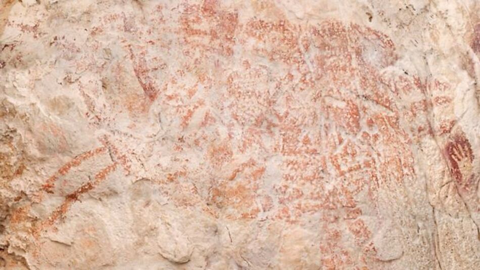 Hallan en Borneo la imagen más antigua de un animal