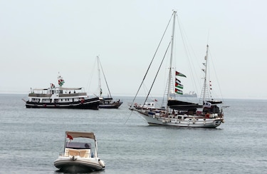 La Global Sumud Flotilla denuncia un segundo ataque con dron contra una de sus embarcaciones en Túnez