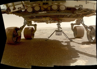 Video: Rover Perseverance capta un torbellino de Marte lleno de polvo